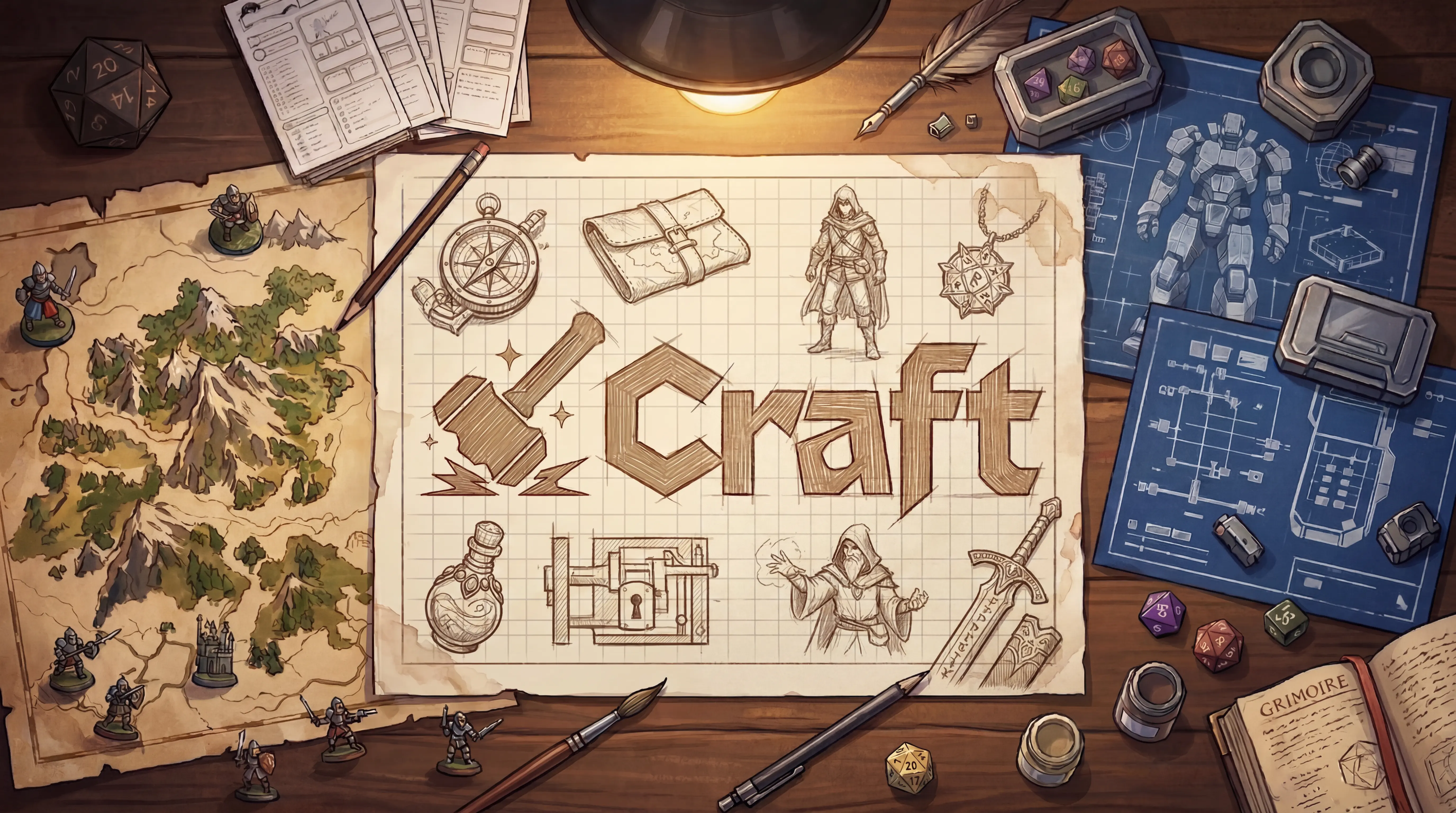 Craft: A new approach to AI RPGs · Craft